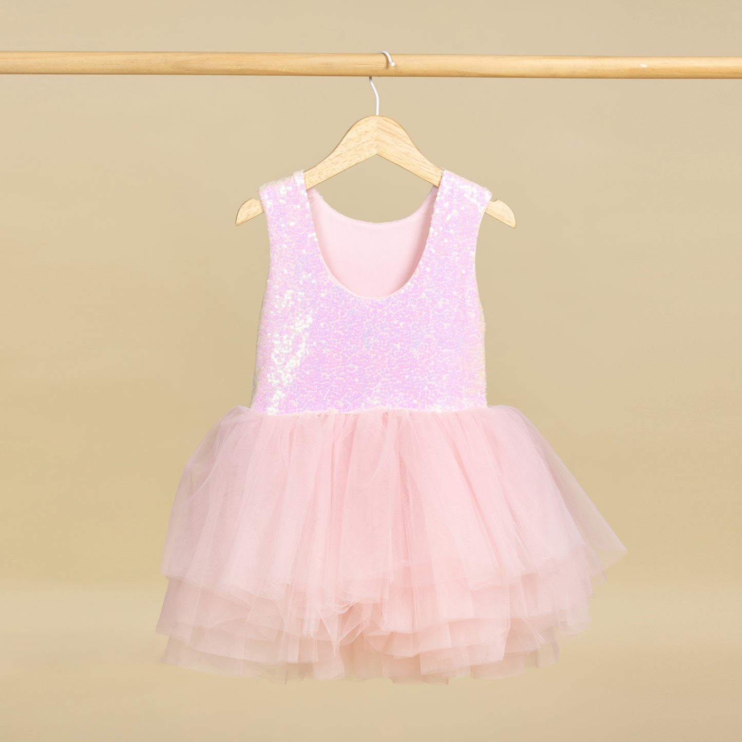 Pink Blossom Tütü Pembe Kız Çocuk Elbisesi