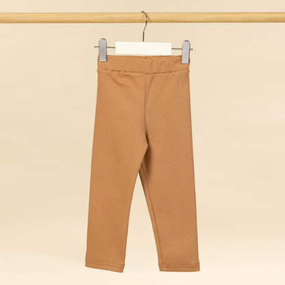 Unisex Camel Çocuk Tayt