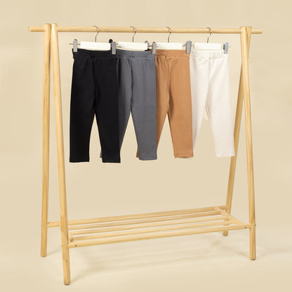 Unisex Gri Çocuk Tayt