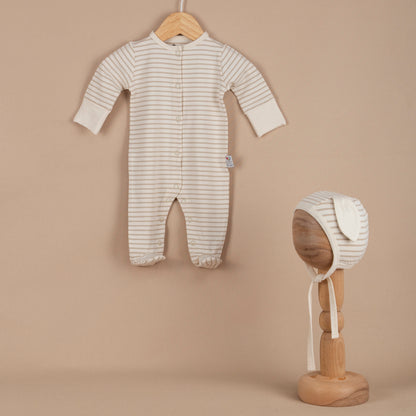 Pure Bamboo 2’li Şapka & Tulum Set (Unisex)