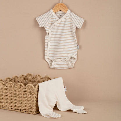 Pure Bamboo 2’li Zıbın & Patikli Alt Set (Unisex)
