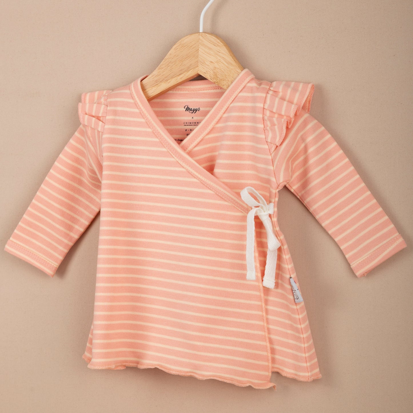 Tiny Ruffle Somon Organik 2’li Set