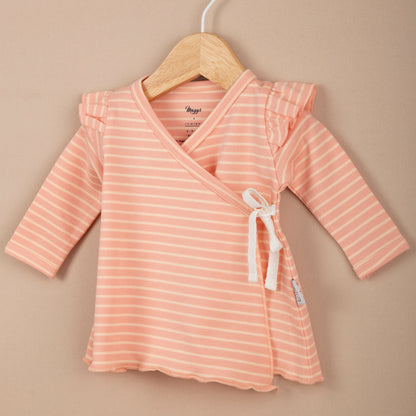 Tiny Ruffle Somon Organik 2’li Set