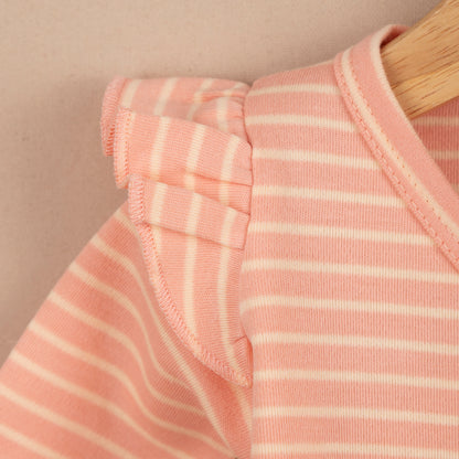 Tiny Ruffle Somon Organik 2’li Set